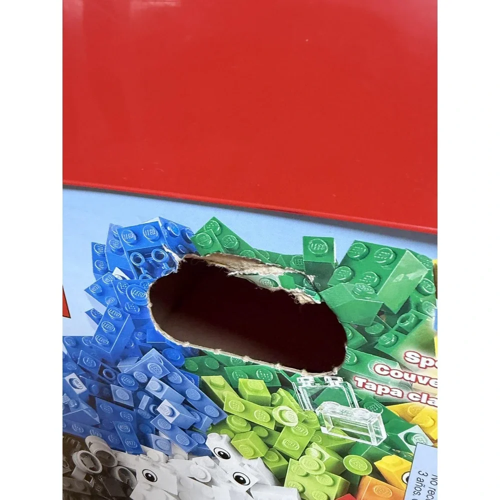 LEGO Bricks & More 4628‎ Fun With Bricks Storage Box & Sorting Lid Only Red